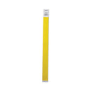 Crowd Management Wristbands, Sequentially Numbered, 9.75" X 0.75", Neon Yellow,500/pack