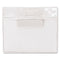 Magnetic-style Name Badge Kits, Horizontal, Clear 4.5" X 3.25" Holder, 4.13" X 3" Insert, 20/pack