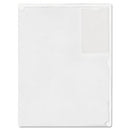 Kleer-file Poly Folder With Id Pocket, Letter Size, Transparent