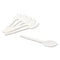 Corn Starch Cutlery, Spoon, White, 100/pack