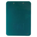 Unbreakable Recycled Clipboard, 0.25" Clip Capacity, Holds 8.5 X 11 Sheets, Green