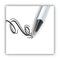Clic Stic Ballpoint Pen Value Pack, Retractable, Medium 1 Mm, Black Ink, White Barrel, 24/pack