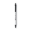Clic Stic Ballpoint Pen Value Pack, Retractable, Medium 1 Mm, Black Ink, White Barrel, 24/pack