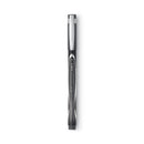 Intensity Porous Point Pen, Stick, Fine 0.5 Mm, Black Ink, Black Barrel, Dozen