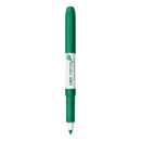 Intensity Low Odor Fine Point Dry Erase Marker, Fine Bullet Tip, Green, Dozen