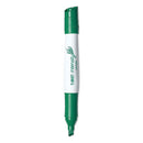 Intensity Low Odor Chisel Tip Dry Erase Marker, Broad Chisel Tip, Green, Dozen