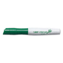 Intensity Low Odor Chisel Tip Dry Erase Marker, Broad Chisel Tip, Green, Dozen