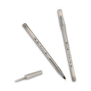 Round Stic Xtra Life Ballpoint Pen Value Pack, Stick, Medium 1 Mm, Black Ink, Smoke Barrel, 60/box