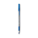 Round Stic Grip Xtra Comfort Ballpoint Pen Value Pack, Easy-glide, Stick, Medium 1.2 Mm, Blue Ink, Gray/blue Barrel, 36/pack