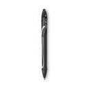 Gel-ocity Quick Dry Gel Pen, Retractable, Medium 0.7 Mm, Black Ink, Black Barrel, Dozen