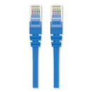 Cat5e Snagless Patch Cable, 3 Ft, Blue