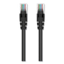 High Performance Cat6 Utp Patch Cable, 3 Ft, Black