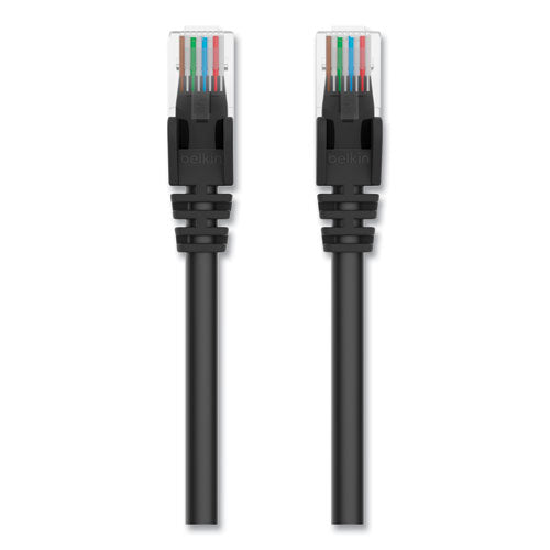 High Performance Cat6 Utp Patch Cable, 3 Ft, Black