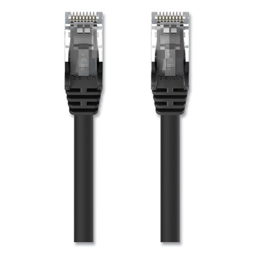 High Performance Cat6 Utp Patch Cable, 3 Ft, Black