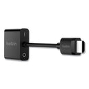 Hdmi To Vga Adapter With Micro-usb Power, 9.8", Black