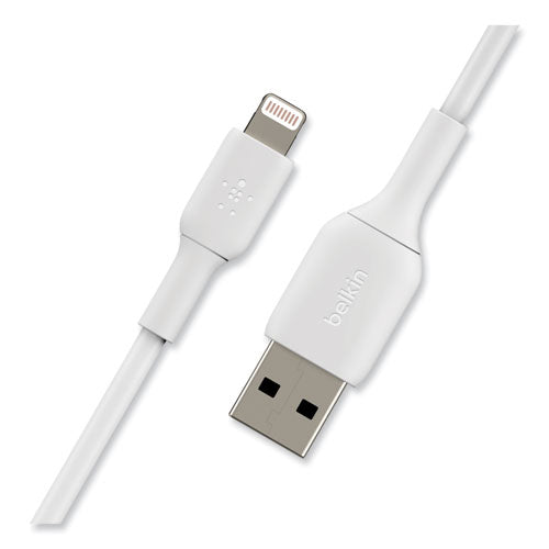 Boost Charge Apple Lightning To Usb-a Chargesync Cable, 9.8 Ft, White