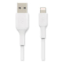 Boost Charge Apple Lightning To Usb-a Chargesync Cable, 9.8 Ft, White