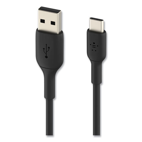Boost Charge Usb-c To Usb-a Chargesync Cable, 3.3 Ft, Black