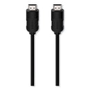 Hdmi To Hdmi Audio/video Cable, 6 Ft, Black