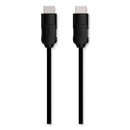 Hdmi To Hdmi Audio/video Cable, 6 Ft, Black