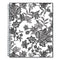 Analeis Monthly Planner, Analeis Floral Artwork, 10 X 8, White/black/coral Cover, 12-month (jan To Dec): 2024