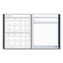 Passages Weekly/monthly Planner, 11 X 8.5, Charcoal Cover, 12-month (jan To Dec): 2024