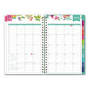 Day Designer Peyton Create-your-own Cover Weekly/monthly Planner, Floral Artwork, 8 X 5, White, 12-month (jan-dec): 2024