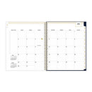 Day Designer Peyton Create-your-own Cover Weekly/monthly Planner, Floral, 11 X 8.5, Navy, 12-month (july To June): 2023-2024