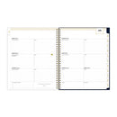 Day Designer Peyton Create-your-own Cover Weekly/monthly Planner, Floral, 11 X 8.5, Navy, 12-month (july To June): 2023-2024