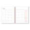 Joselyn Weekly/monthly Planner, Joselyn Floral Artwork, 11 X 8.5, Pink/peach/black Cover, 12-month (jan To Dec): 2024