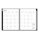 Enterprise Weekly Appointment Planner, Enterprise Formatting, 11 X 8.5, Black Cover, 12-month (jan To Dec): 2024