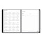 Enterprise Weekly Appointment Planner, Enterprise Formatting, 11 X 8.5, Black Cover, 12-month (jan To Dec): 2024