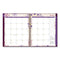 Gili Weekly/monthly Planner, Gili Jewel Tone Artwork, 11 X 8.5, Plum Cover, 12-month (jan To Dec): 2024