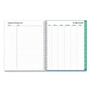 Ditsy Create-your-own Cover Weekly/monthly Teacher Lesson Planner, Two-page Spread (nine Classes), 11 X 8.5, 2023 To 2024