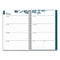 Bakah Blue Weekly/monthly Planner, Bakah Blue Floral Artwork, 8 X 5, Blue/white Cover, 12-month (jan To Dec): 2024