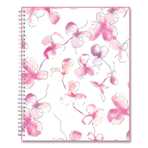 Breast Cancer Awareness Create-your-own Cover Weekly/monthly Planner, Orchid Artwork, 11 X 8.5, 12-month (jan-dec): 2024