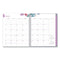 Laila Create-your-own Cover Weekly/monthly Planner, Wildflower Artwork, 11 X 8.5, Purple/blue/pink, 12-month (jan-dec): 2024