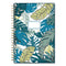 Grenada Create-your-own Cover Weekly/monthly Planner, Jungle Leaf Artwork, 8 X 5, Green/blue Cover, 12-month (jan-dec): 2024