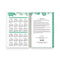 Day Designer Palms Weekly/monthly Planner, Palms Artwork, 8 X 5, Green/white Cover, 12-month (jan To Dec): 2024