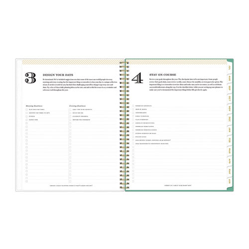 Day Designer Academic Year Weekly/monthly Frosted Planner, Palms Artwork, 11 X 8.5, 12-month (july To June): 2023 To 2024