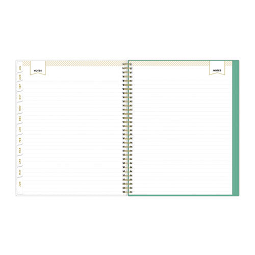 Day Designer Academic Year Weekly/monthly Frosted Planner, Palms Artwork, 11 X 8.5, 12-month (july To June): 2023 To 2024