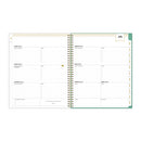 Day Designer Academic Year Weekly/monthly Frosted Planner, Palms Artwork, 11 X 8.5, 12-month (july To June): 2023 To 2024