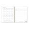 Life Note-it Leah Weekly/monthly Notes Planner, Floral Artwork, 11 X 8.5, Gray/pink/white Cover, 12-month (jan To Dec): 2024