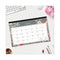 Sophie Desk Pad, Sophie Floral Artwork,17 X 11, Multicolor Sheets,black Binding, Clear Corners,12-month (jan-dec): 2024