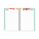 Day Designer Secret Garden Mint Frosted Weekly/monthly Planner, 8 X 5, Multicolor Cover, 12-month (jan To Dec): 2024