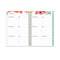 Day Designer Secret Garden Mint Frosted Weekly/monthly Planner, 8 X 5, Multicolor Cover, 12-month (jan To Dec): 2024