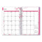 Breast Cancer Awareness Create-your-own Cover Weekly/monthly Planner, Orchid Artwork, Pink/white, 12-month (jan To Dec): 2024