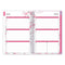 Breast Cancer Awareness Create-your-own Cover Weekly/monthly Planner, Orchid Artwork, Pink/white, 12-month (jan To Dec): 2024