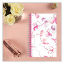 Breast Cancer Awareness Create-your-own Cover Weekly/monthly Planner, Orchid Artwork, Pink/white, 12-month (jan To Dec): 2024