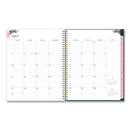 Greta Academic Year Weekly/monthly Planner, Greta Floral Artwork, 11.5 X 8, Green Cover, 12-month (july-june): 2023-2024